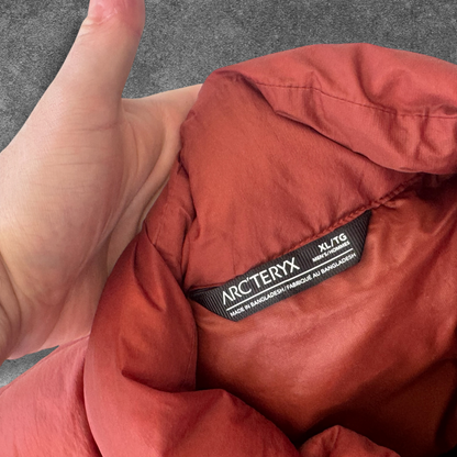 Arc'teryx Piedmont Vest Men's XL Rust Red 2020 Insulated