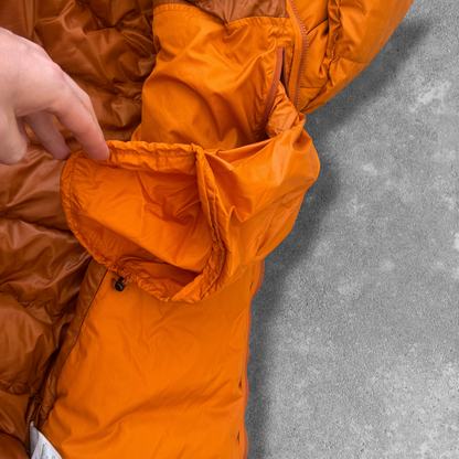 Arc'teryx Hooded Insulated Puffer Jacket Men's Medium Orange