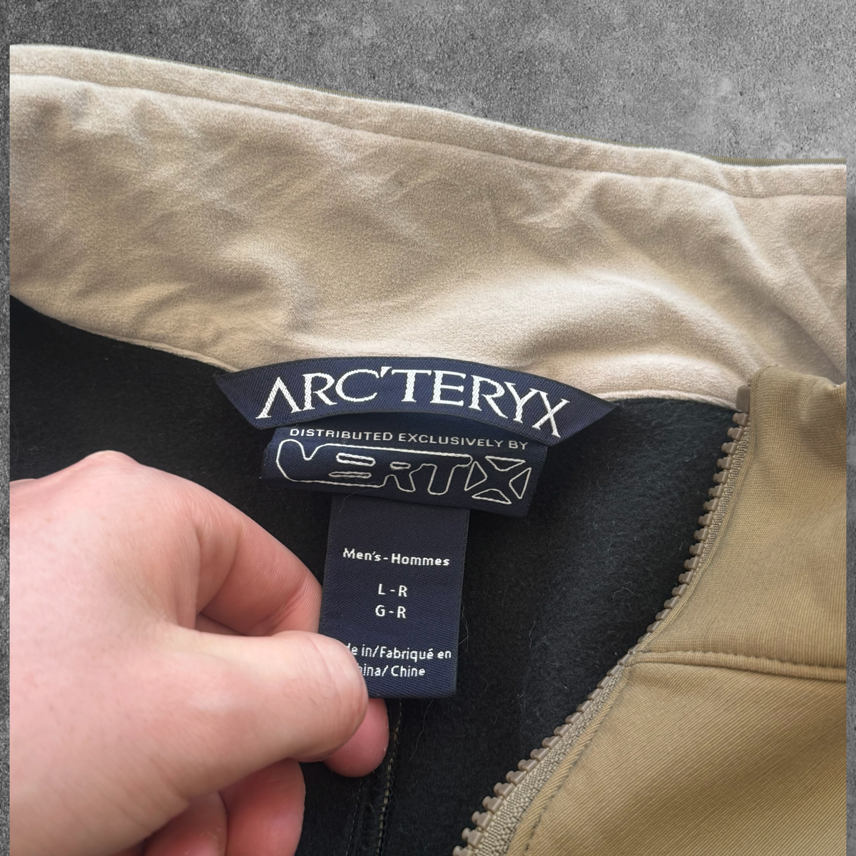 Arc'teryx LEAF Vertx Justice Utility Jacket Men's Large Crocodile Softshell