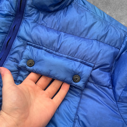 Stone Island Garment Dyed Insulated Jacket Men's XXL Blue