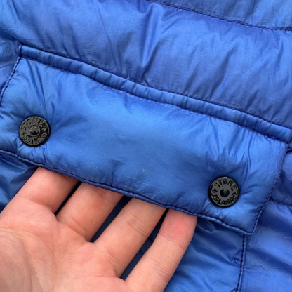 Stone Island Garment Dyed Insulated Jacket Men's XXL Blue