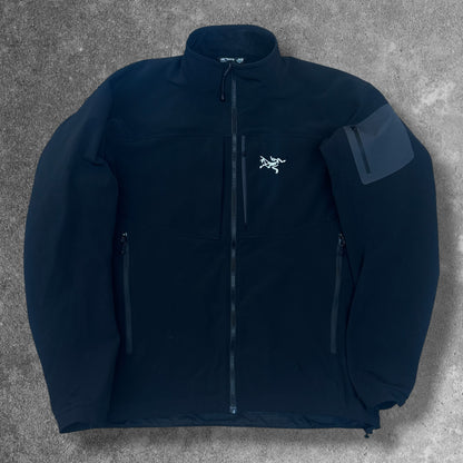 Arc'teryx Gamma MX Jacket Men's XL Black Softshell Fleece Lined RRP £280+