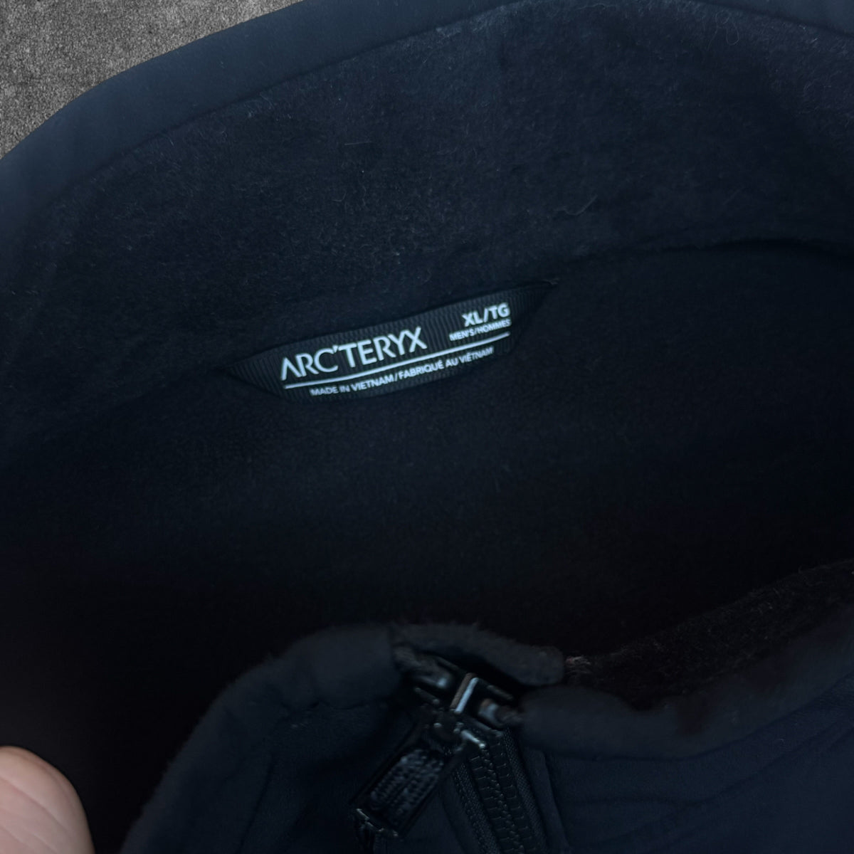 Arc'teryx Gamma MX Jacket Men's XL Black Softshell Fleece Lined RRP £280+