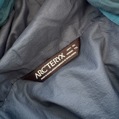 Arc'teryx Atom LT Hoody Men's XXL Blue Teal 2018 Insulated Jacket