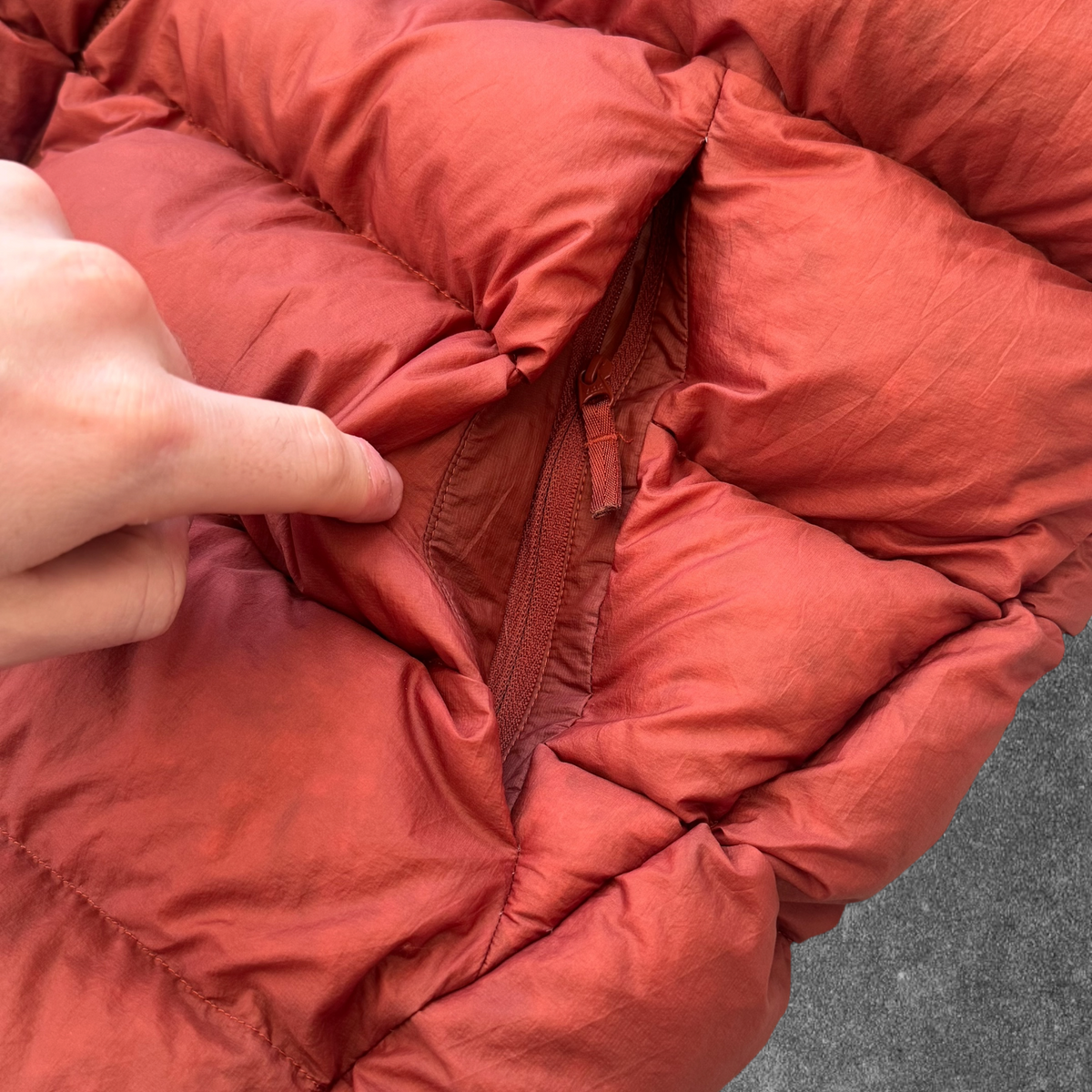 Arc'teryx Piedmont Vest Men's XL Rust Red 2020 Insulated