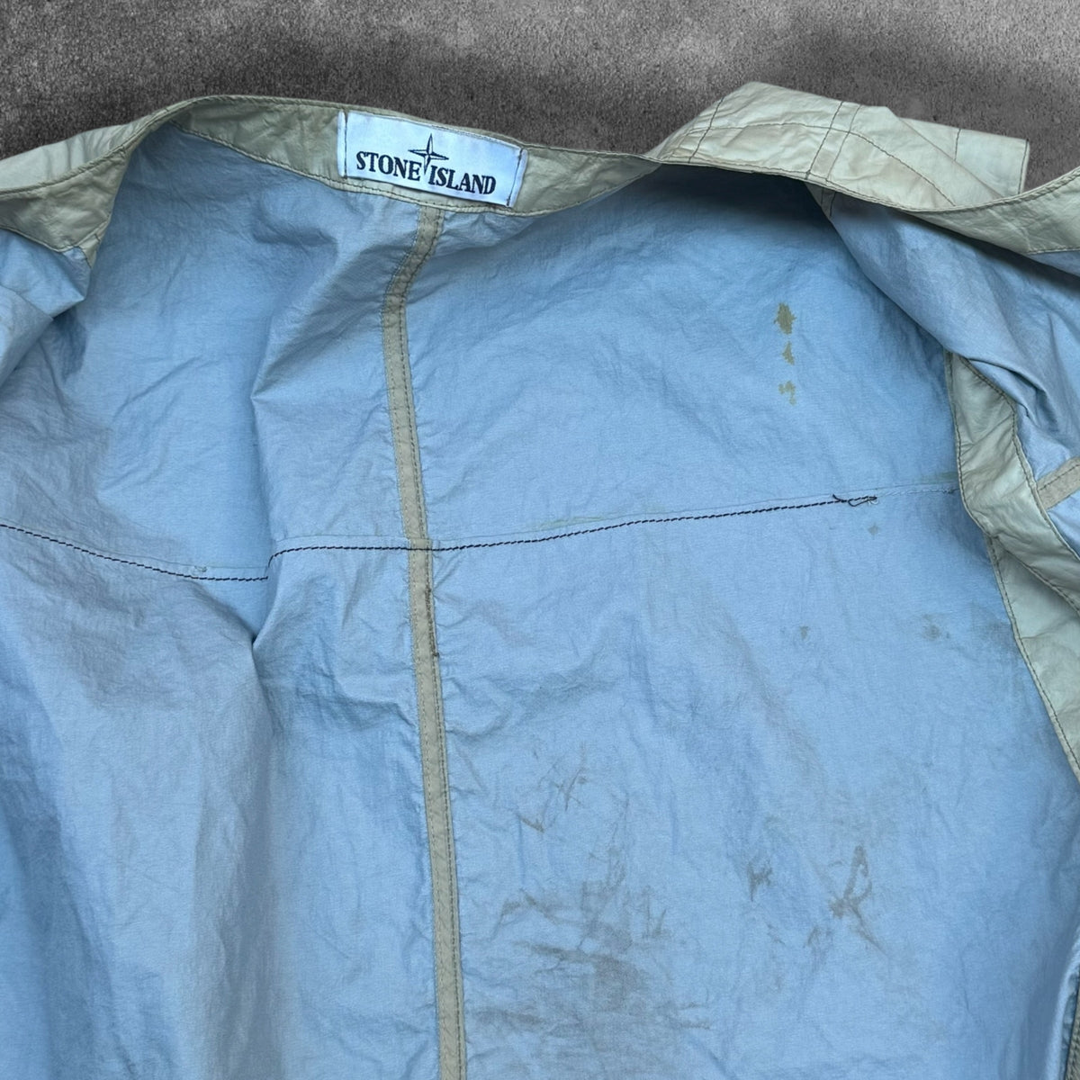 Stone Island Membrana 3L TC Gilet Men's Large Beige Vest