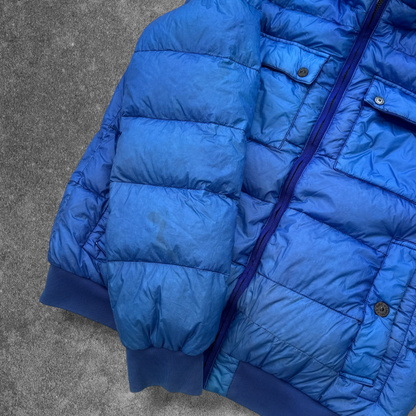 Stone Island Garment Dyed Insulated Jacket Men's XXL Blue