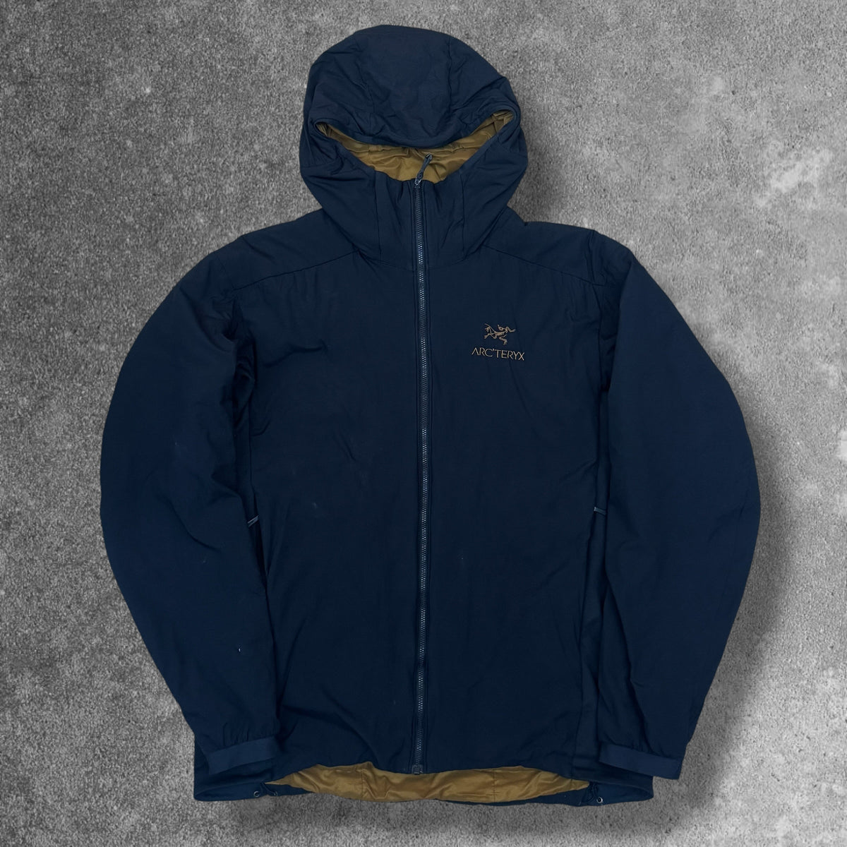 Arc'teryx Atom LT Hoody Men's Large 24K Black Gold Logo Insulated Jacket