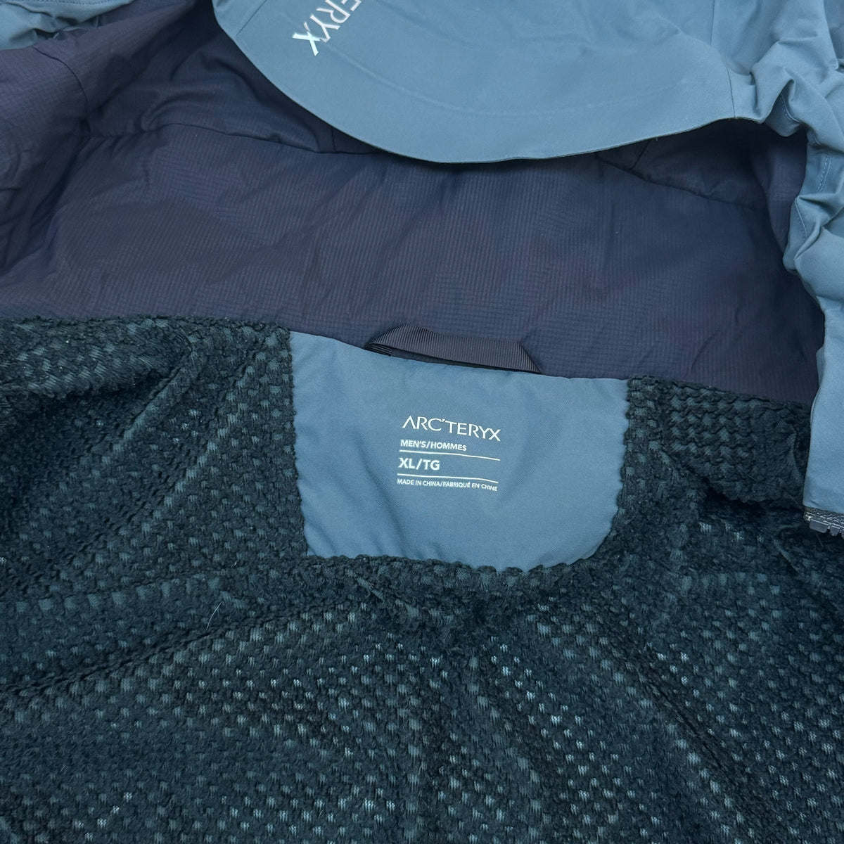 Arc'teryx Rush IS GORE-TEX Jacket Men's XL Slate Grey Black Insulated