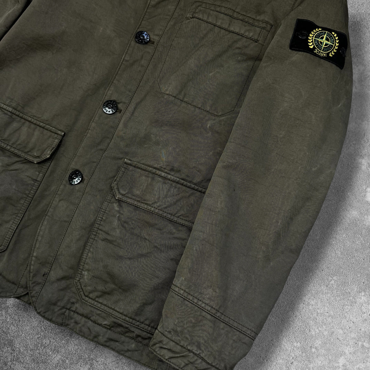 Stone Island 30th Anniversary Field Jacket Olive Men's Large RRP £850