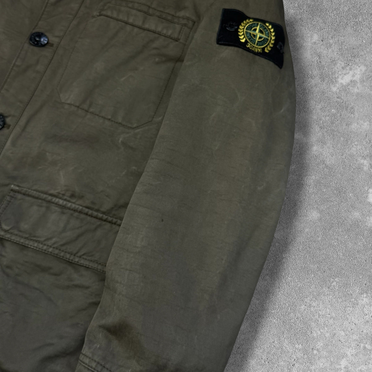 Stone Island 30th Anniversary Field Jacket Olive Men's Large RRP £850