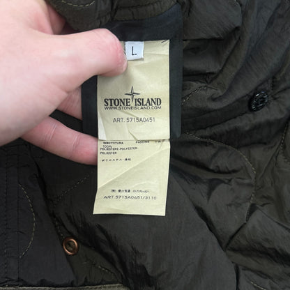 Stone Island 30th Anniversary Field Jacket Olive Men's Large RRP £850