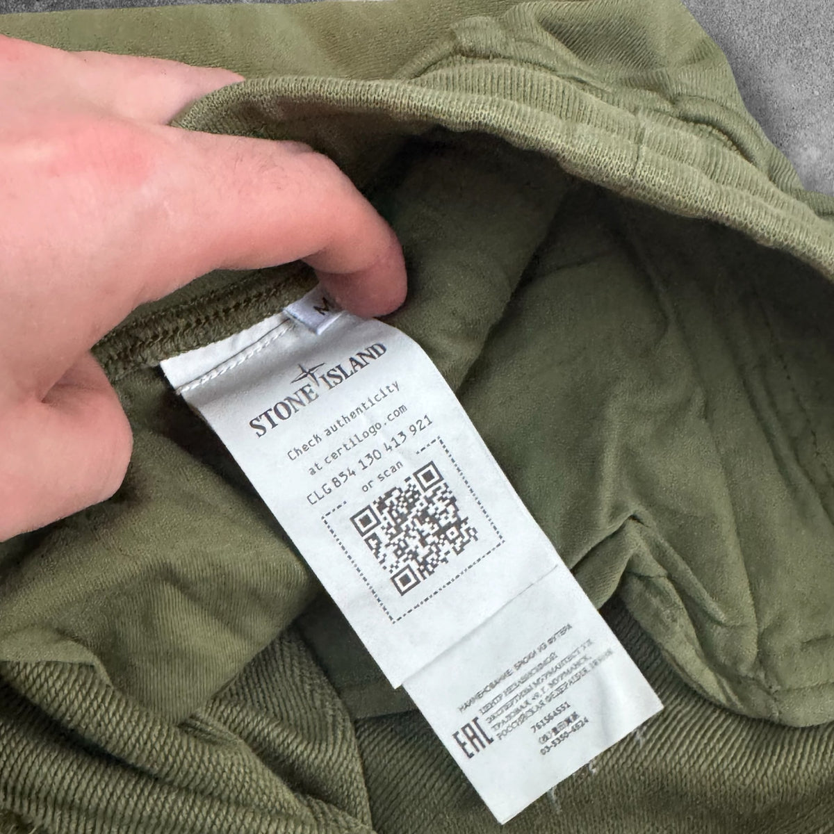 Stone Island Cargo Joggers 2021 Olive Green Men's Medium RRP £235