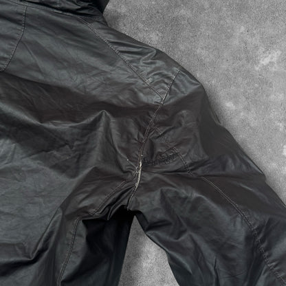 Stone Island Mussola Gommata Hooded Jacket Dark Brown Men's Small