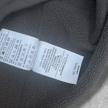 Arc'teryx Leaf Naga Fleece care label