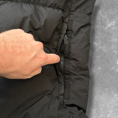 Stone Island Crinkle Reps NY Down Jacket Black Men's XL RRP £900