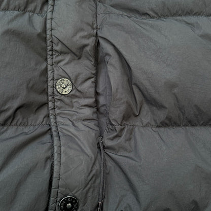 Stone Island Crinkle Reps NY Down Jacket Black Men's XL RRP £900