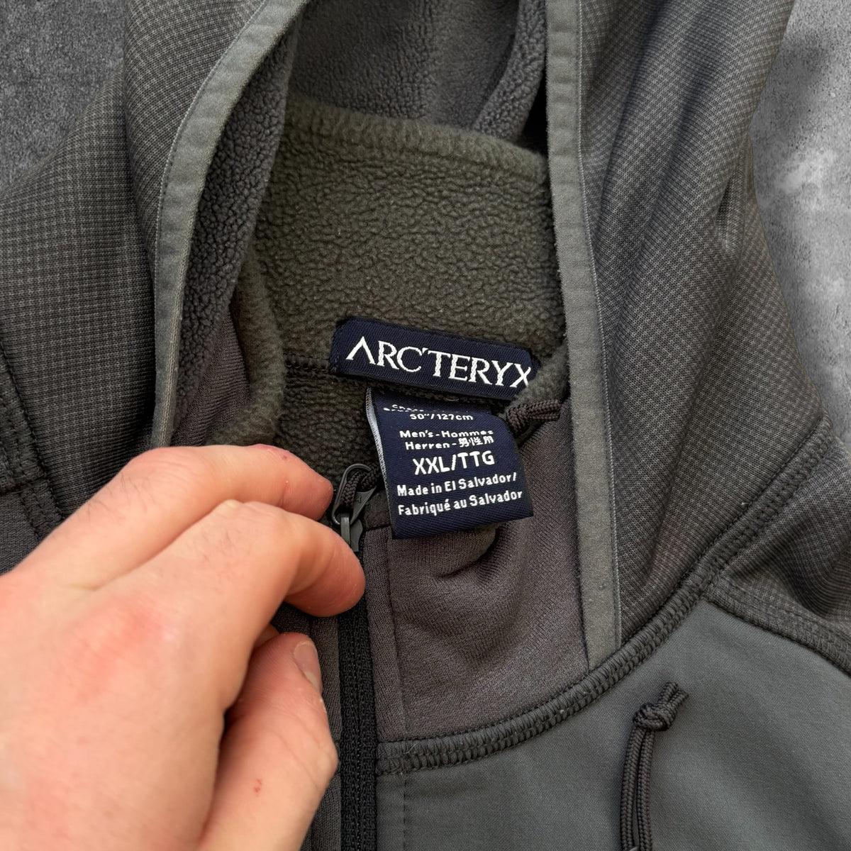 Arc'teryx LEAF Naga Hoody Grey Men's XXL