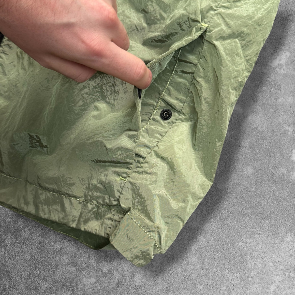 Stone Island Nylon Metal Overshirt Pistachio Men's Medium RRP £550