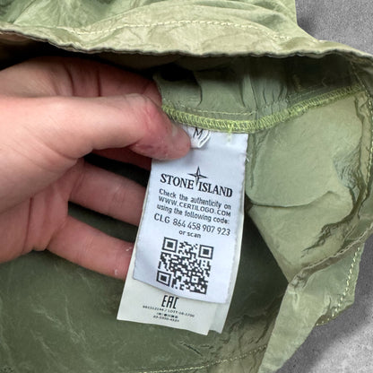 Stone Island Nylon Metal Overshirt Pistachio Men's Medium RRP £550