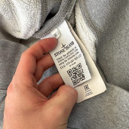 Stone Island Zip Hoodie Grey Men's XL RRP £350