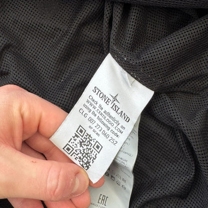 Stone Island Nylon Hooded Smock Black Men's XXL
