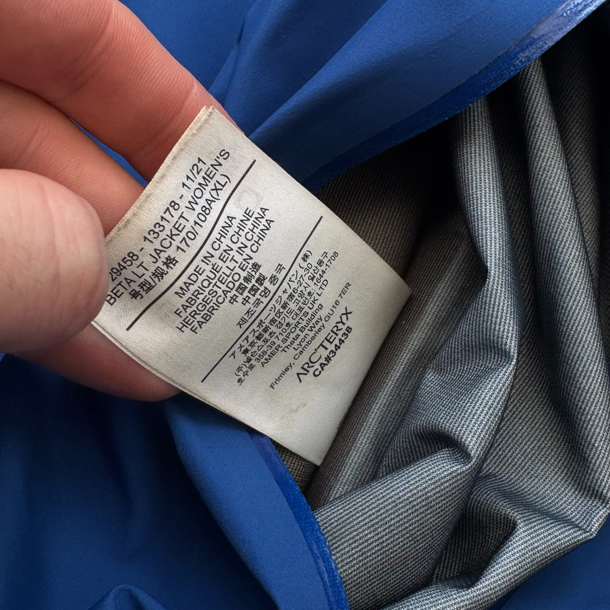Arc'teryx Beta LT Jacket 2021 Vitality Women's XL Gore-Tex RRP £550