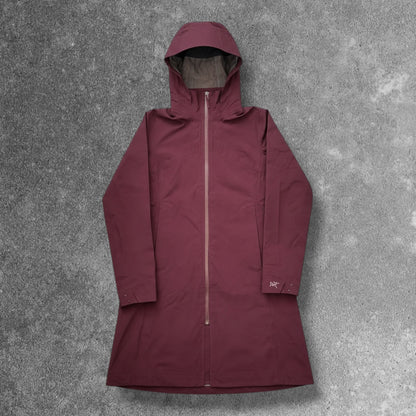 Arc'teryx Aphilia Coat Gore-Tex Burgundy Women's Medium