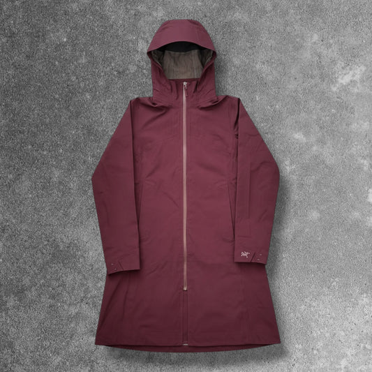 Arc'teryx Aphilia Coat Gore-Tex Burgundy Women's Medium