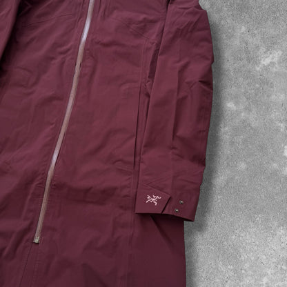 Arc'teryx Aphilia Coat Gore-Tex Burgundy Women's Medium