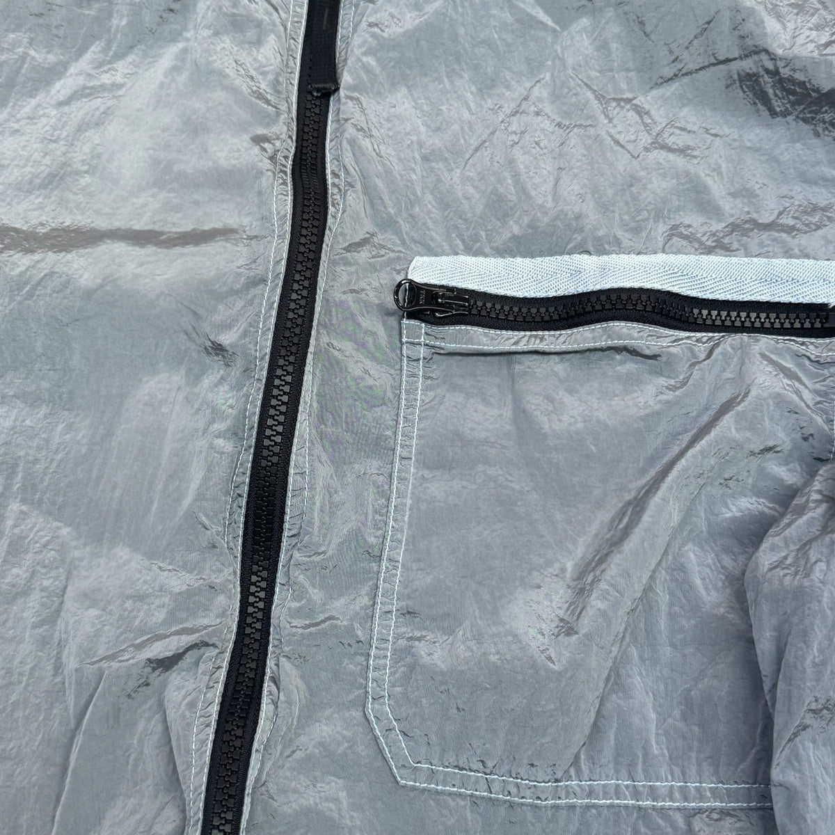 Stone Island Nylon Metal Overshirt Blue Men's XXL 2023 RRP £500