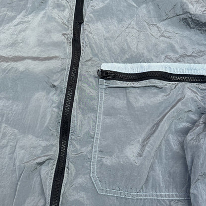 Stone Island Nylon Metal Overshirt Blue Men's XXL 2023 RRP £500