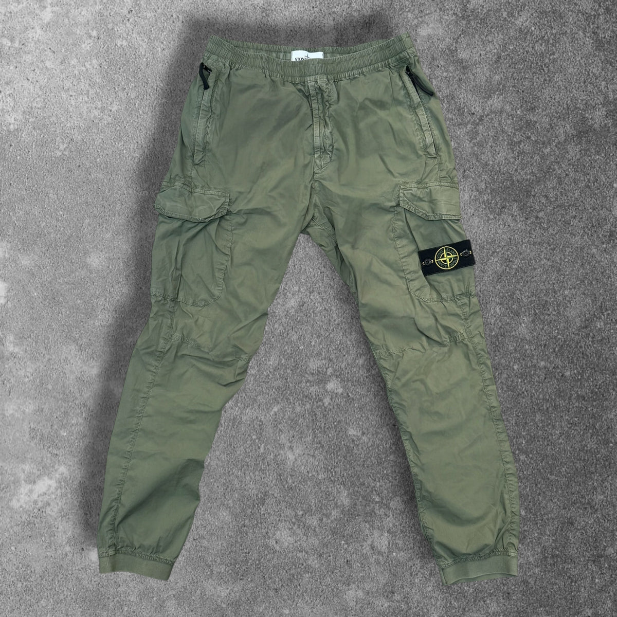 Stone Island Cargo Trousers Olive Men's W32 RRP £350