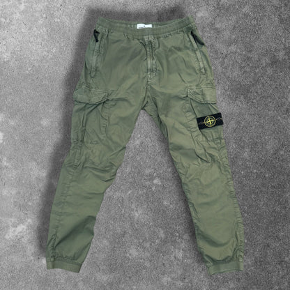 Stone Island Cargo Trousers Olive Men's W32 RRP £350