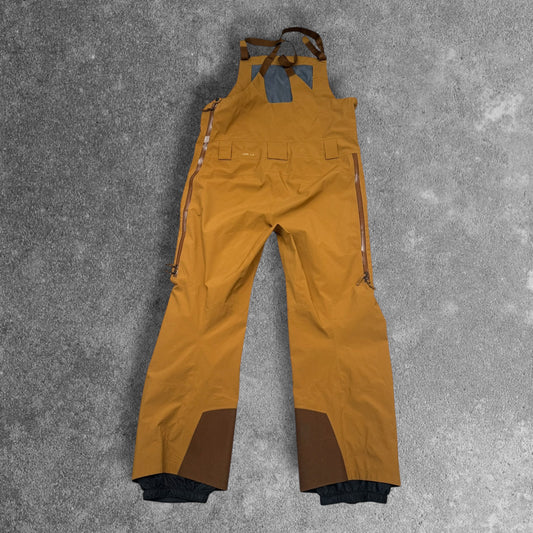 Arc'teryx Sabre Full Bib Pant Gore-Tex Mustard Men's Large RRP £550