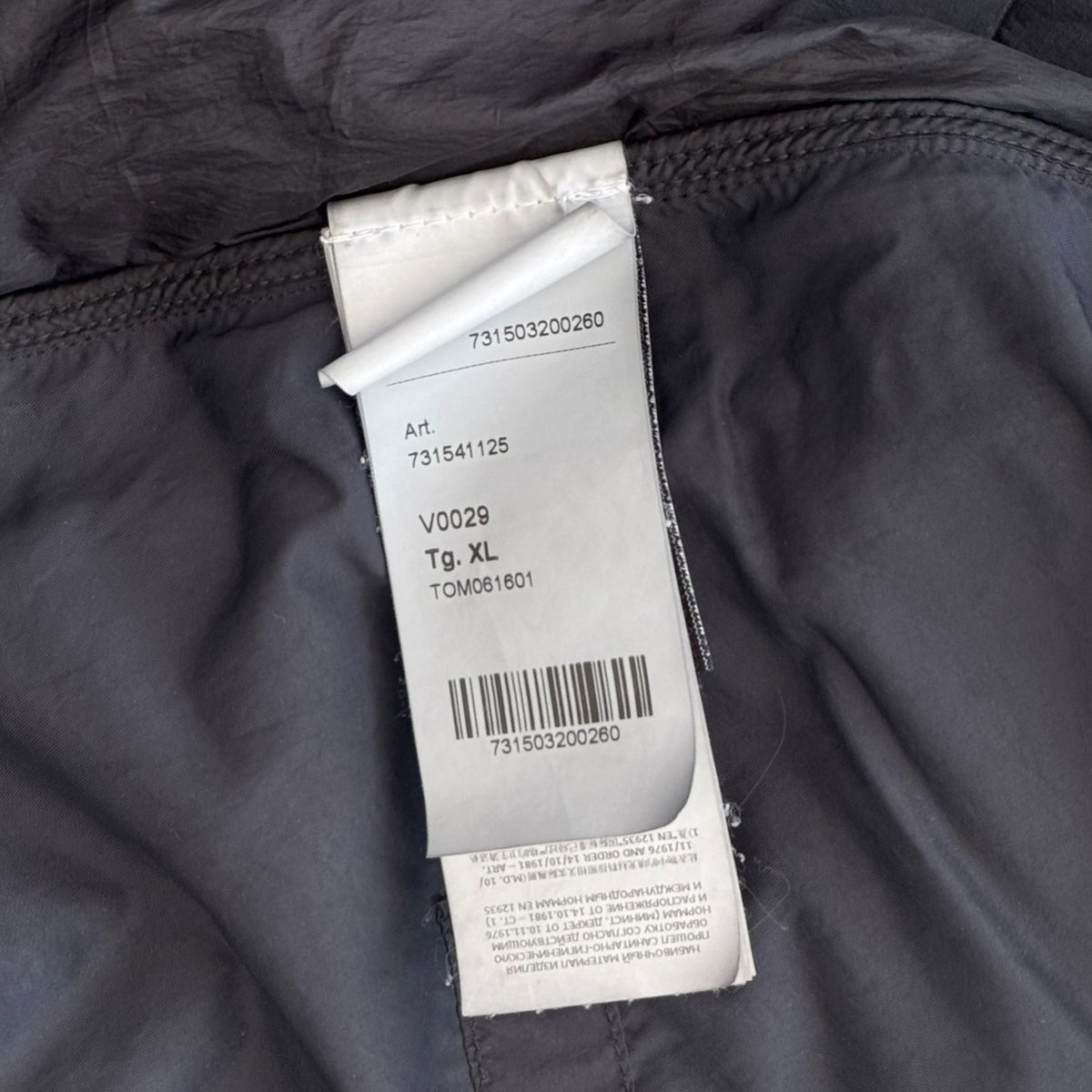 Stone Island Loom Woven Down Chambers Jacket 2022 Black Men's XL