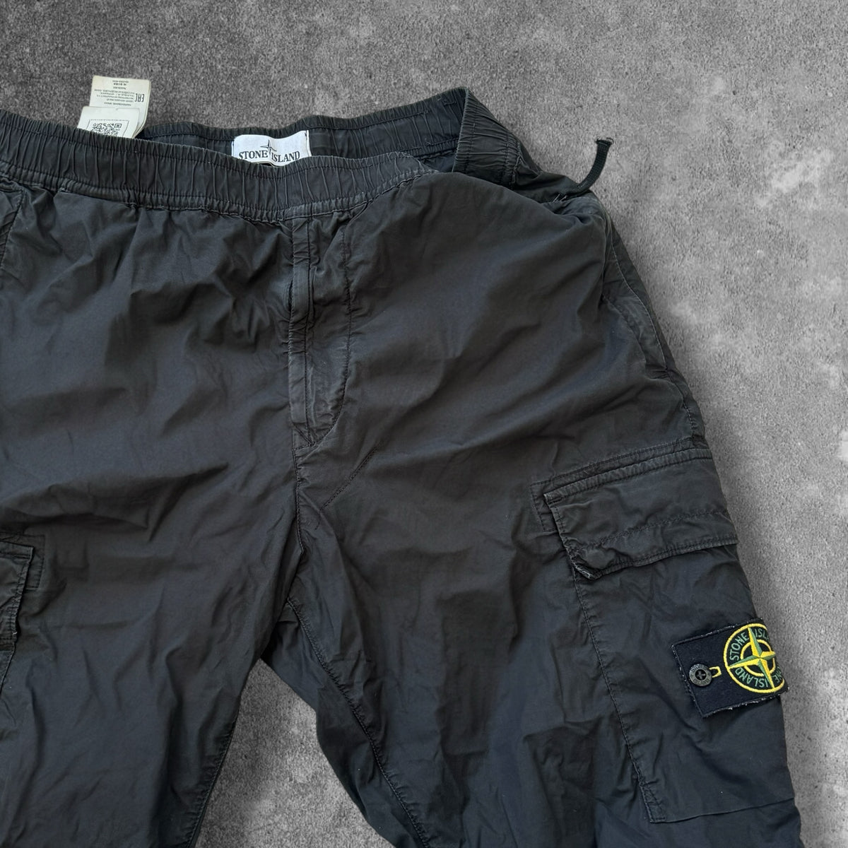 Stone Island Cargo Trousers Black Men's W34 RRP £350