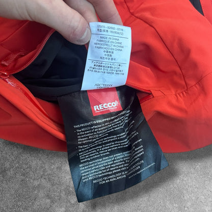 Arc'teryx Gore-Tex Ski Trousers RECCO Red Women's 12