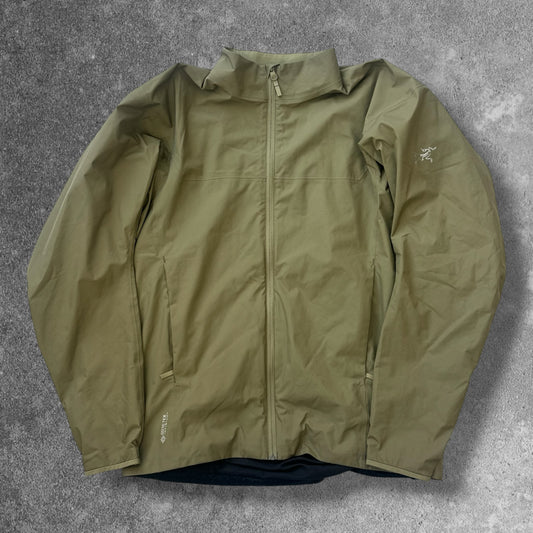 Arc'teryx Solano Jacket Gore-Tex Infinium Olive Men's Medium