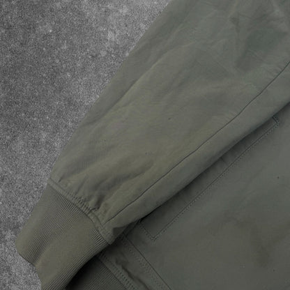Stone Island Soft Shell-R Hooded Jacket Sage Green Men's Medium