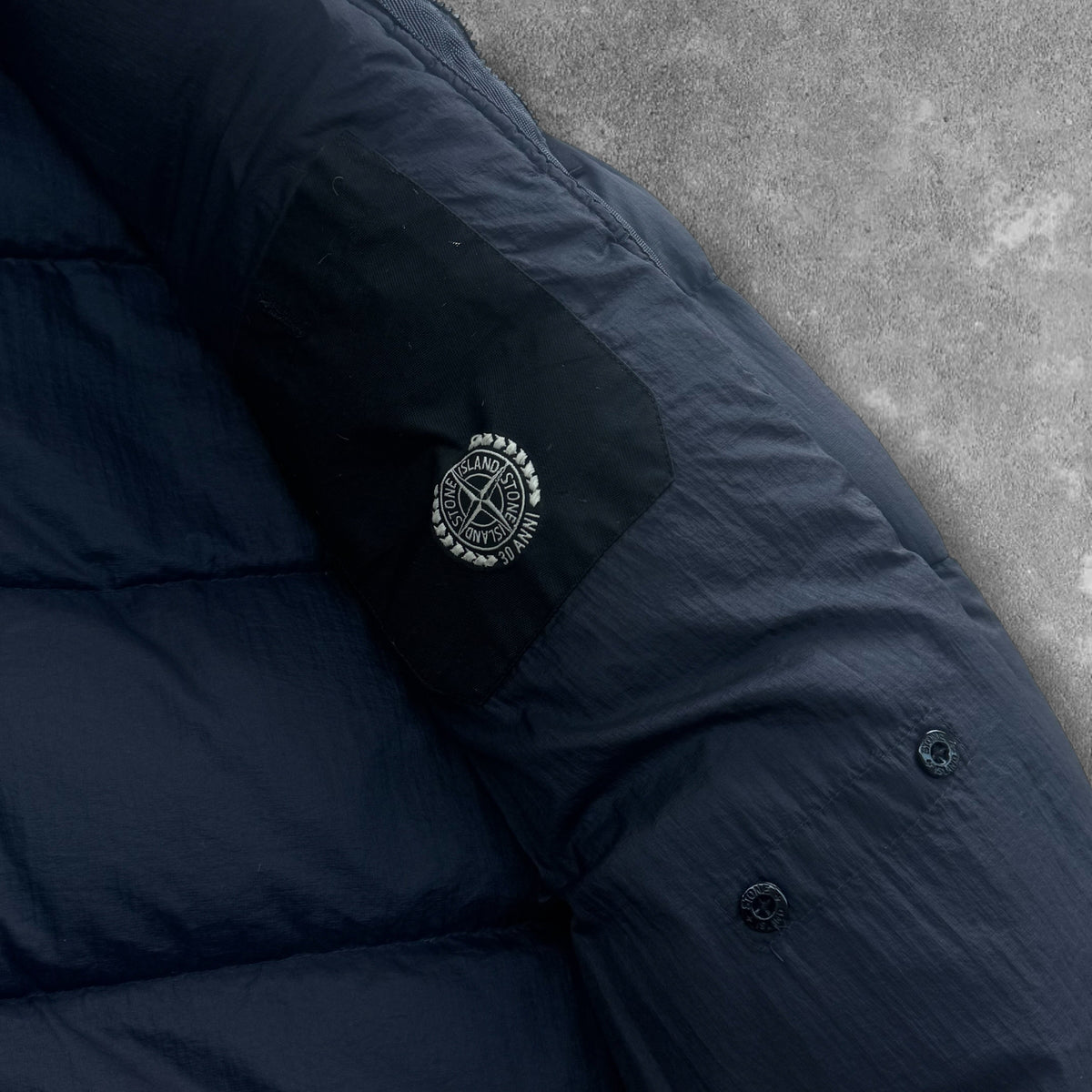 Stone Island 30th Anniversary Opaque Nylon Tela Puffer Jacket Large RRP £900