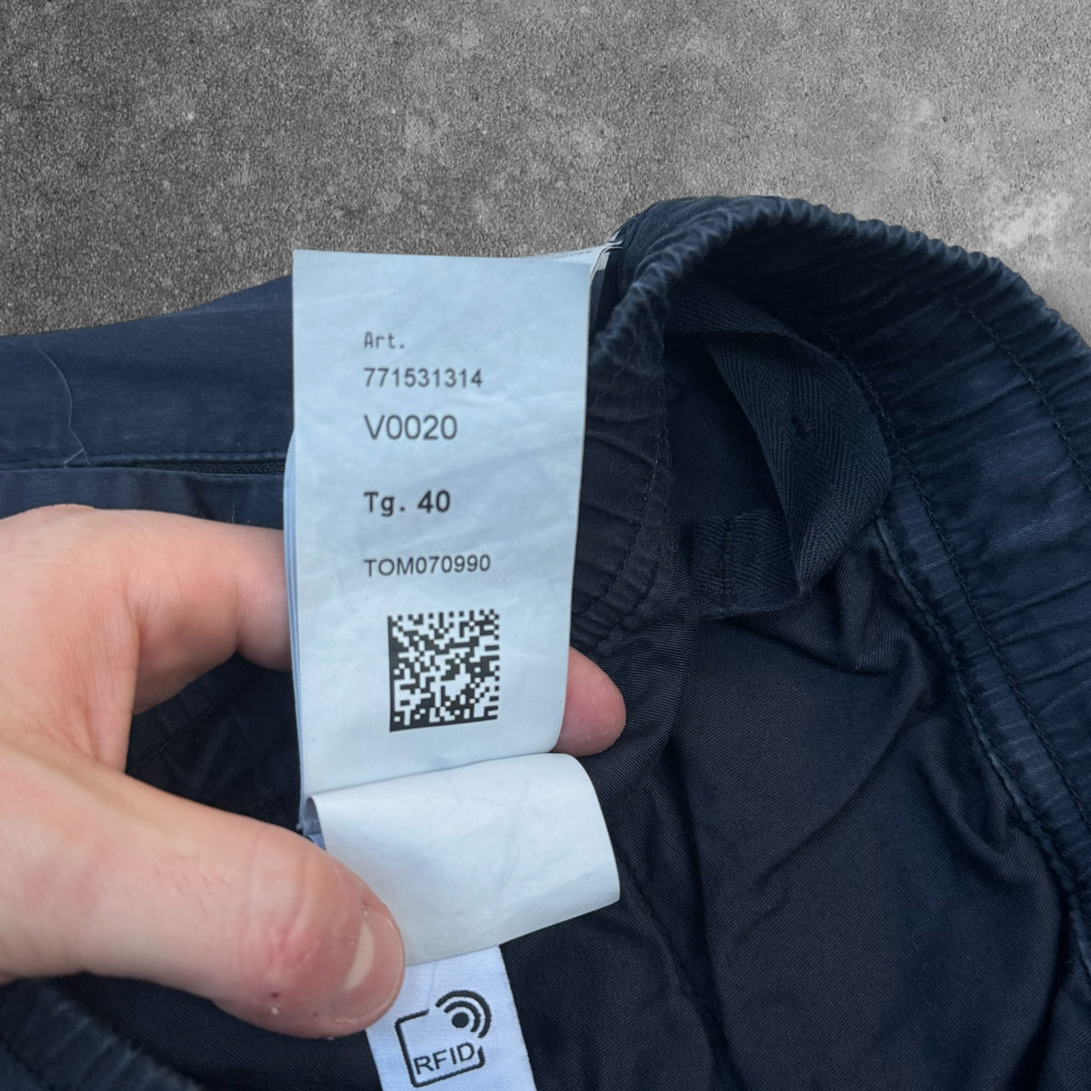 Stone Island Cargo Trousers Navy 40W V0020 RRP £350