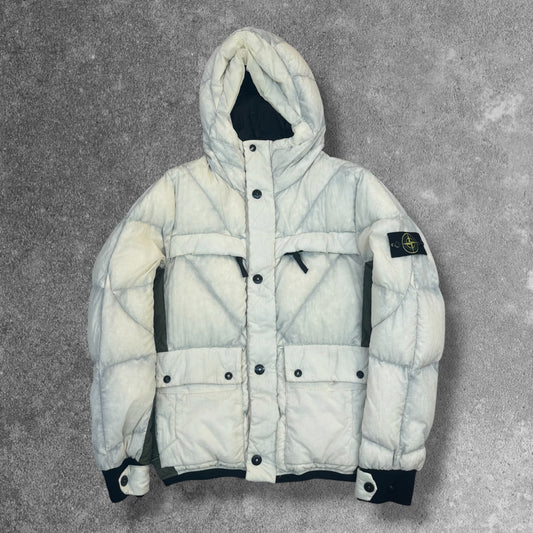 Stone Island Opaque Nylon Tela Down Puffer Jacket Medium RRP £900