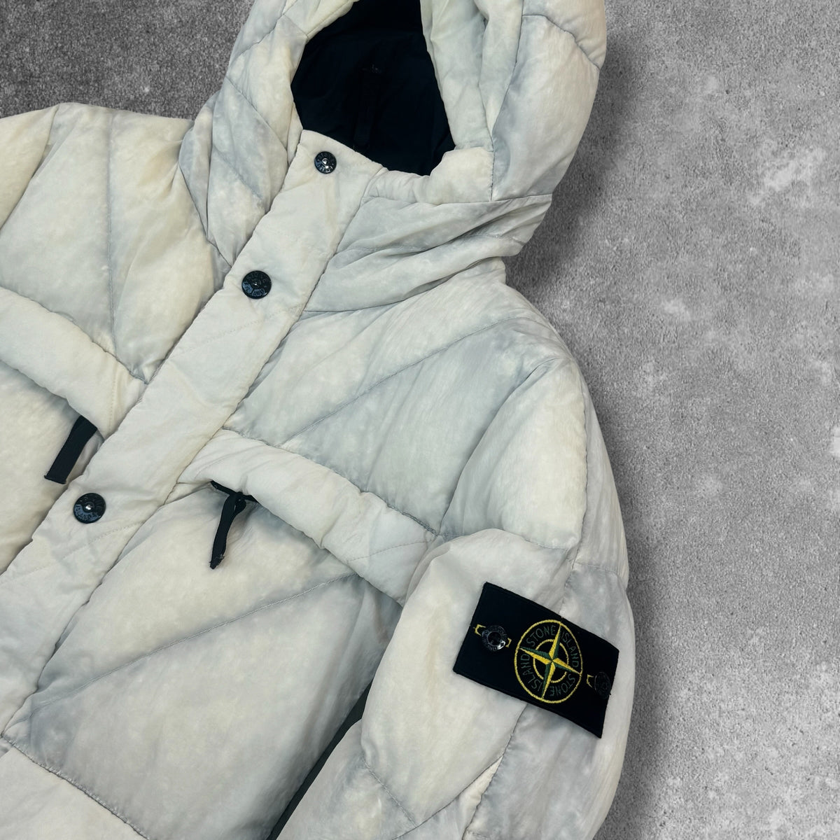 Stone Island Opaque Nylon Tela Down Puffer Jacket Medium RRP £900