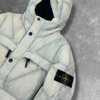 Stone Island Opaque Nylon Tela Down Puffer Jacket Medium RRP £900