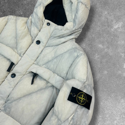 Stone Island Opaque Nylon Tela Down Puffer Jacket Medium RRP £900