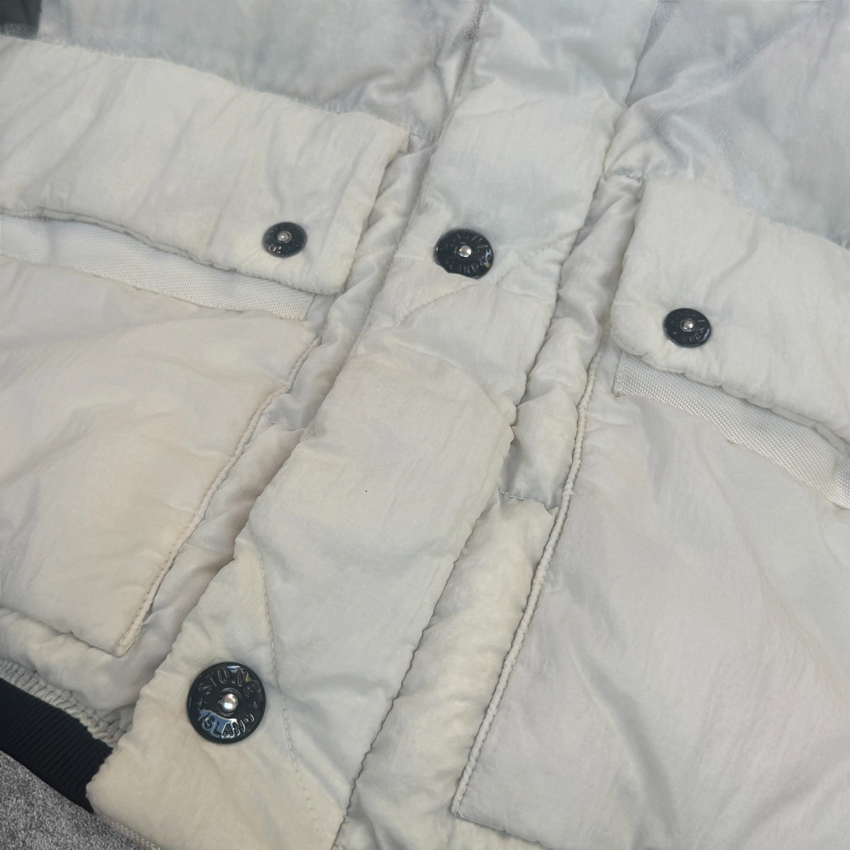 Stone Island Opaque Nylon Tela Down Puffer Jacket Medium RRP £900