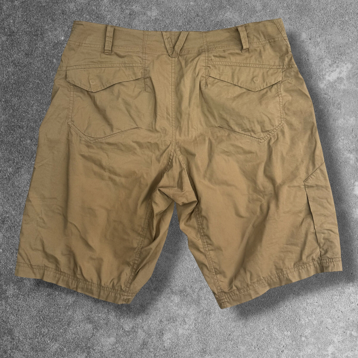 Arc'teryx Stowe Cargo Shorts 34W (Large) Beige Tan RRP £80