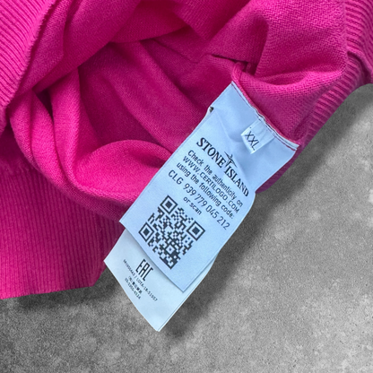 Stone Island Shadow Project Knit Jumper XXL Pink RRP £450