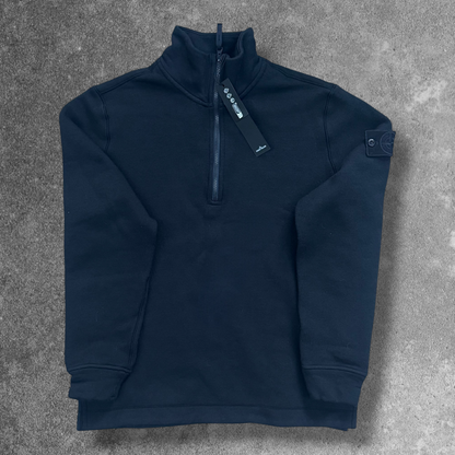 Stone Island Ghost Half Zip Jumper Medium Navy V0020 BNWT RRP £395